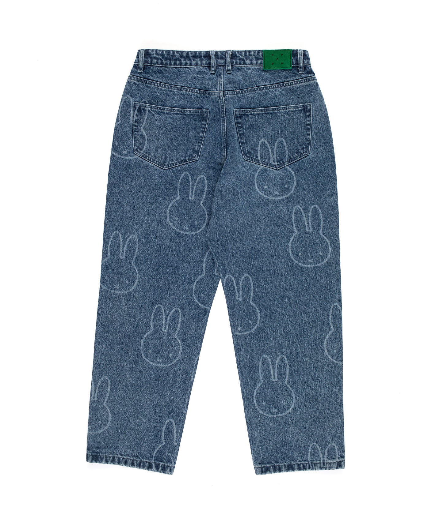 POP x Miffy Pattern DRS Denim Pant Stonewashed