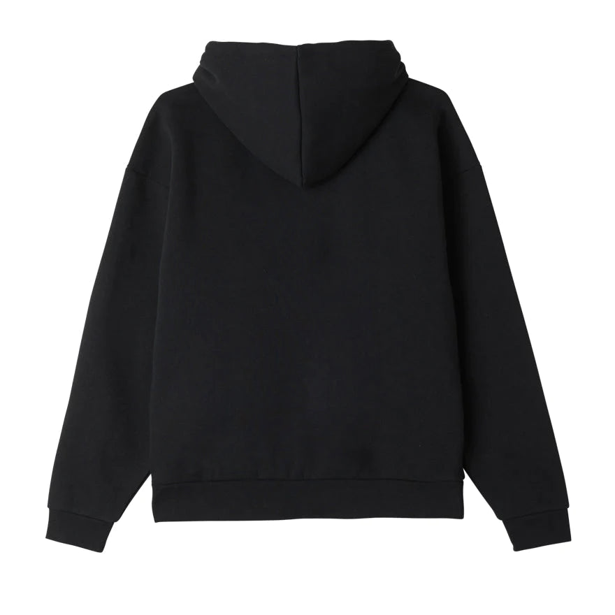 Obey Icon Extra Heavy Hooded Sweater II Black