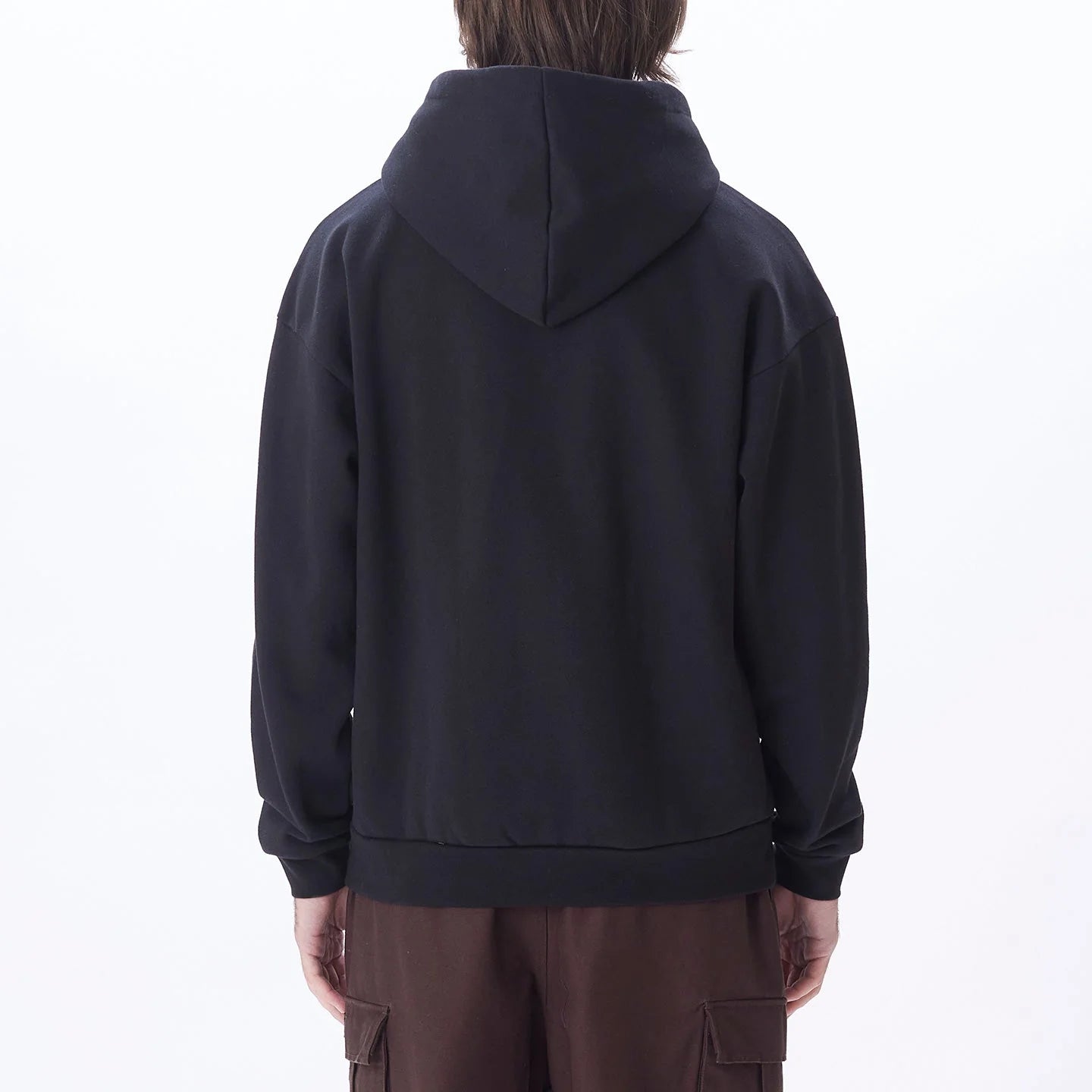 Obey Icon Extra Heavy Hooded Sweater II Black