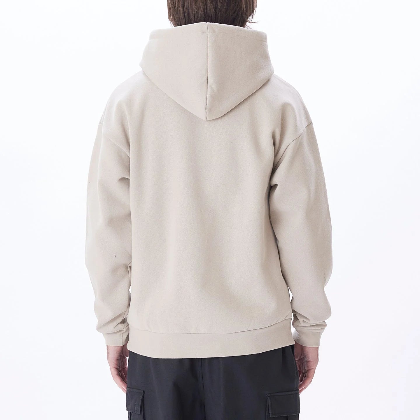 Obey Icon Extra Heavy Hooded Sweater II Silver Grey