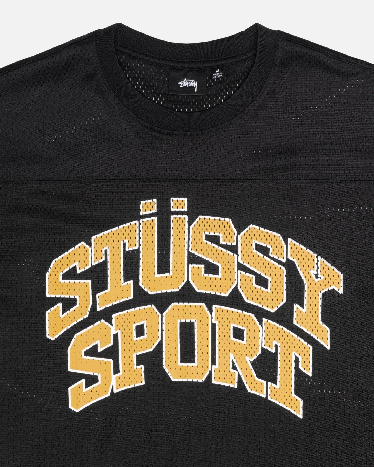 Stüssy Sport Mesh Football Jersey Black