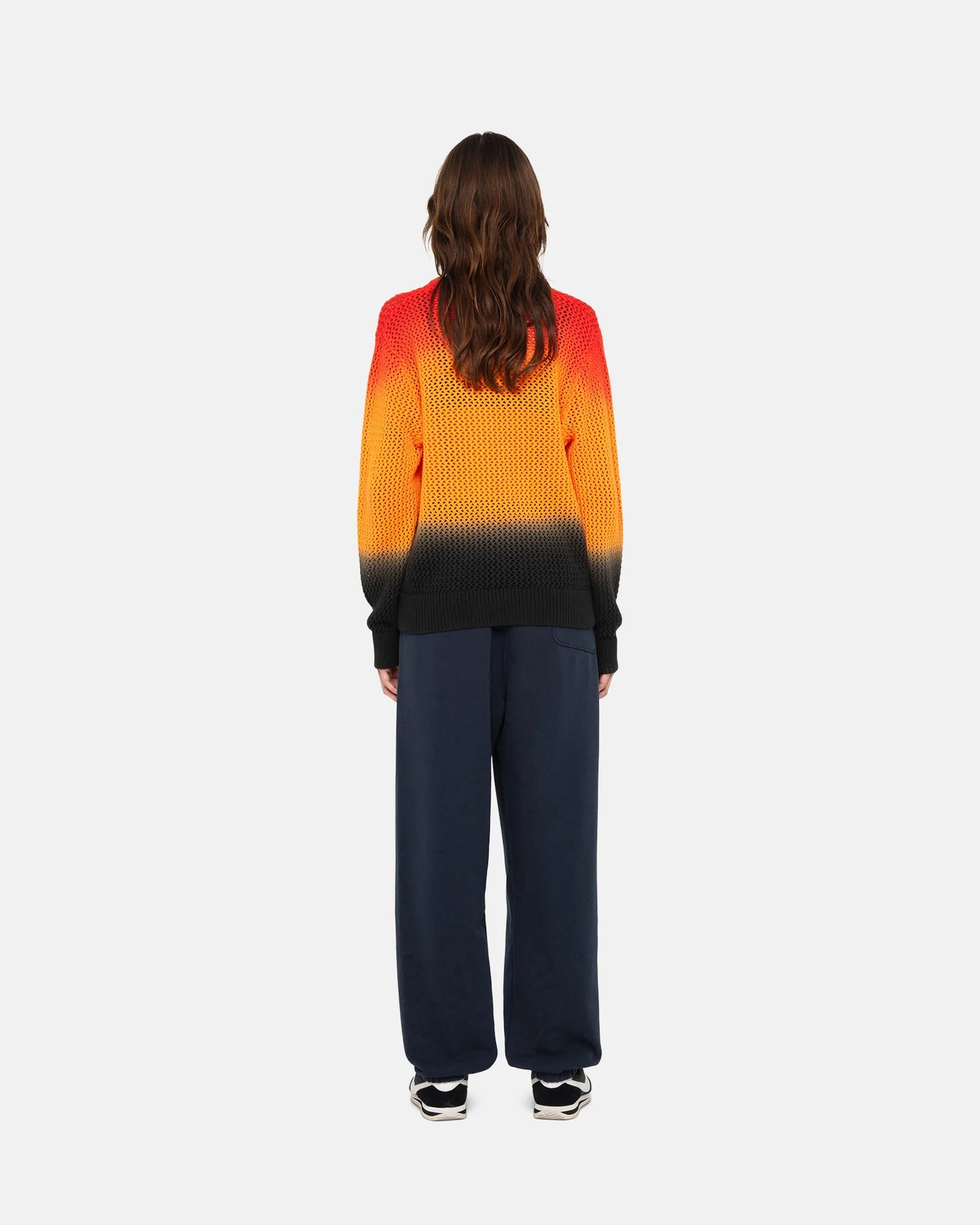 Stüssy Pig. Dyed Loose Gauge Sweater Lava