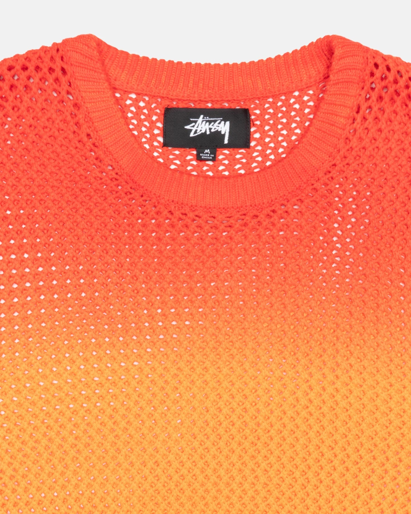 Stüssy Pig. Dyed Loose Gauge Sweater Lava