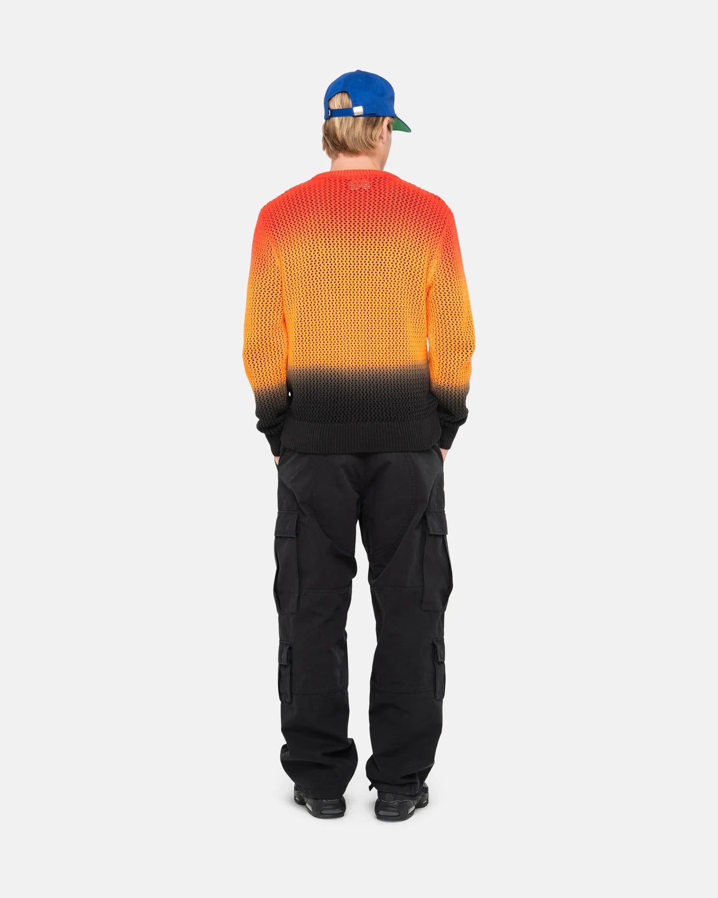 Stüssy Pig. Dyed Loose Gauge Sweater Lava