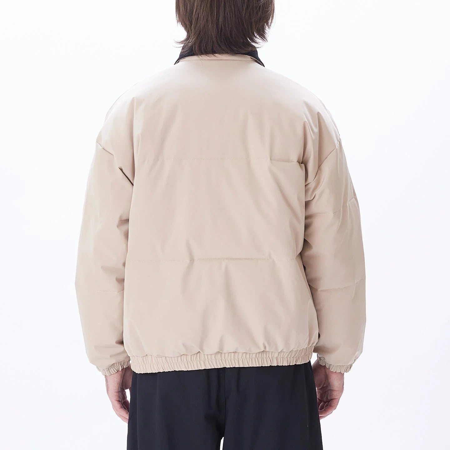 Obey Whispers Jacket Feather Grey