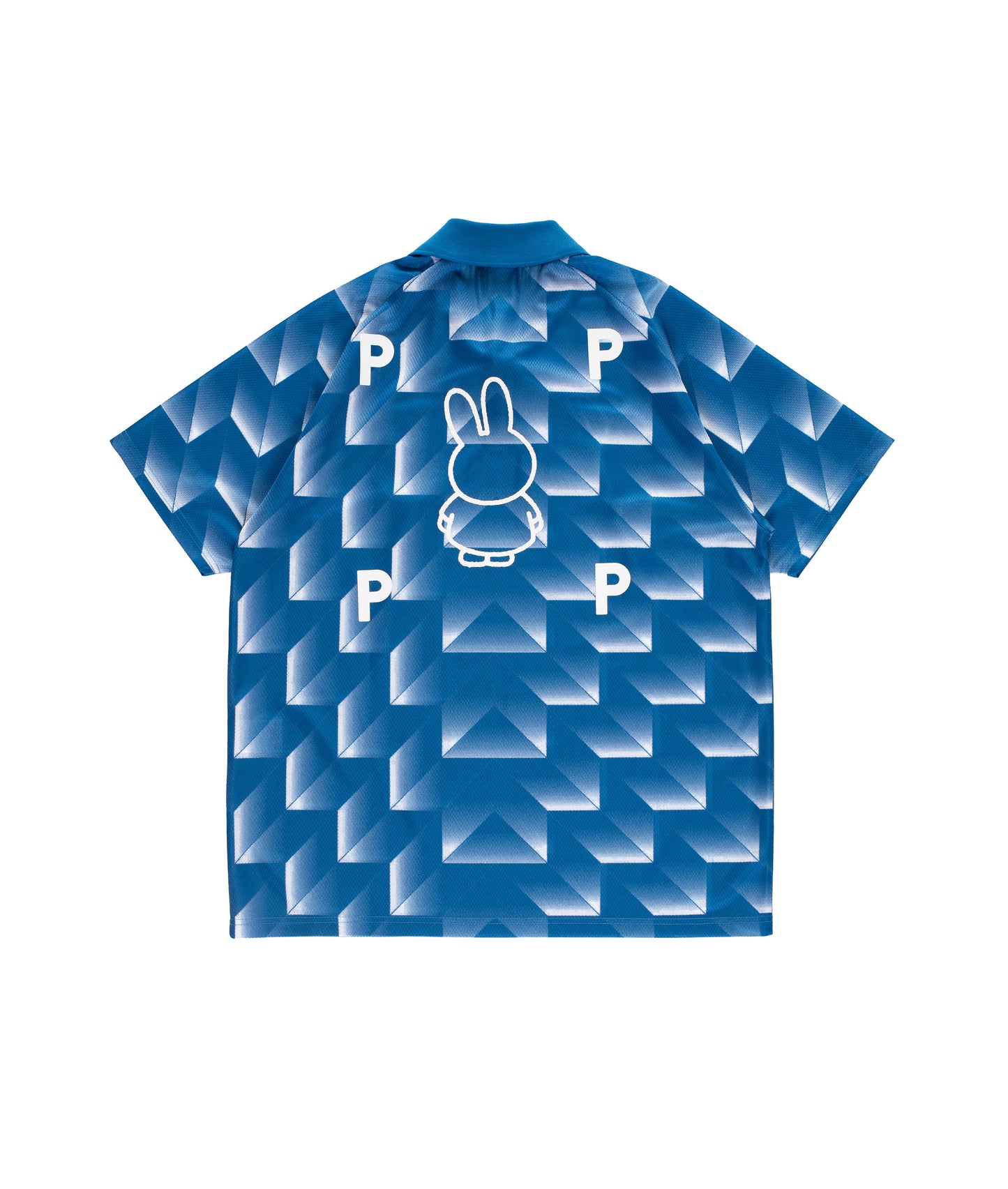 POP x Miffy Sportif Football T-Shirt Blue