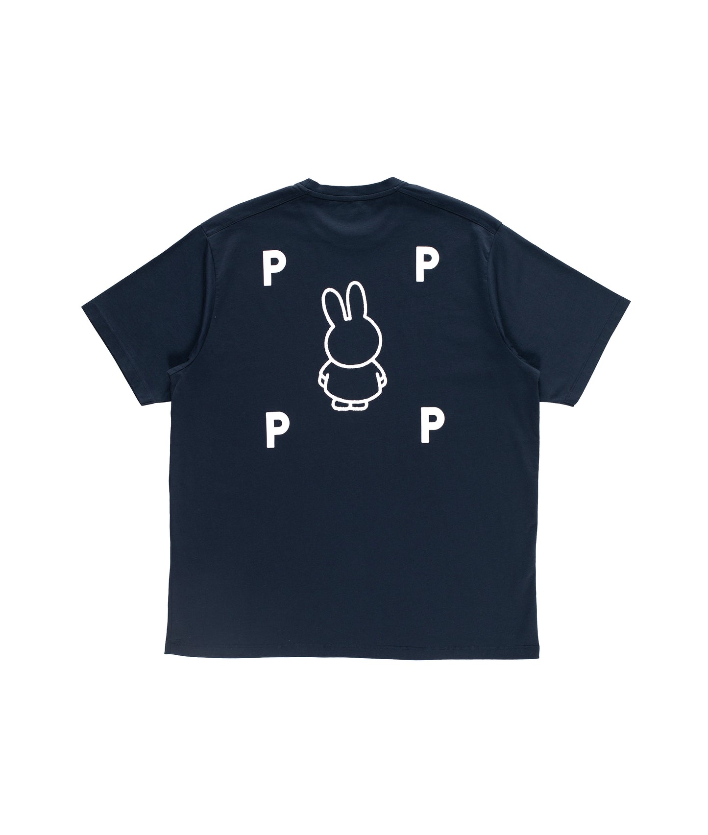 POP x Miffy FS BS Logo T-Shirt Navy
