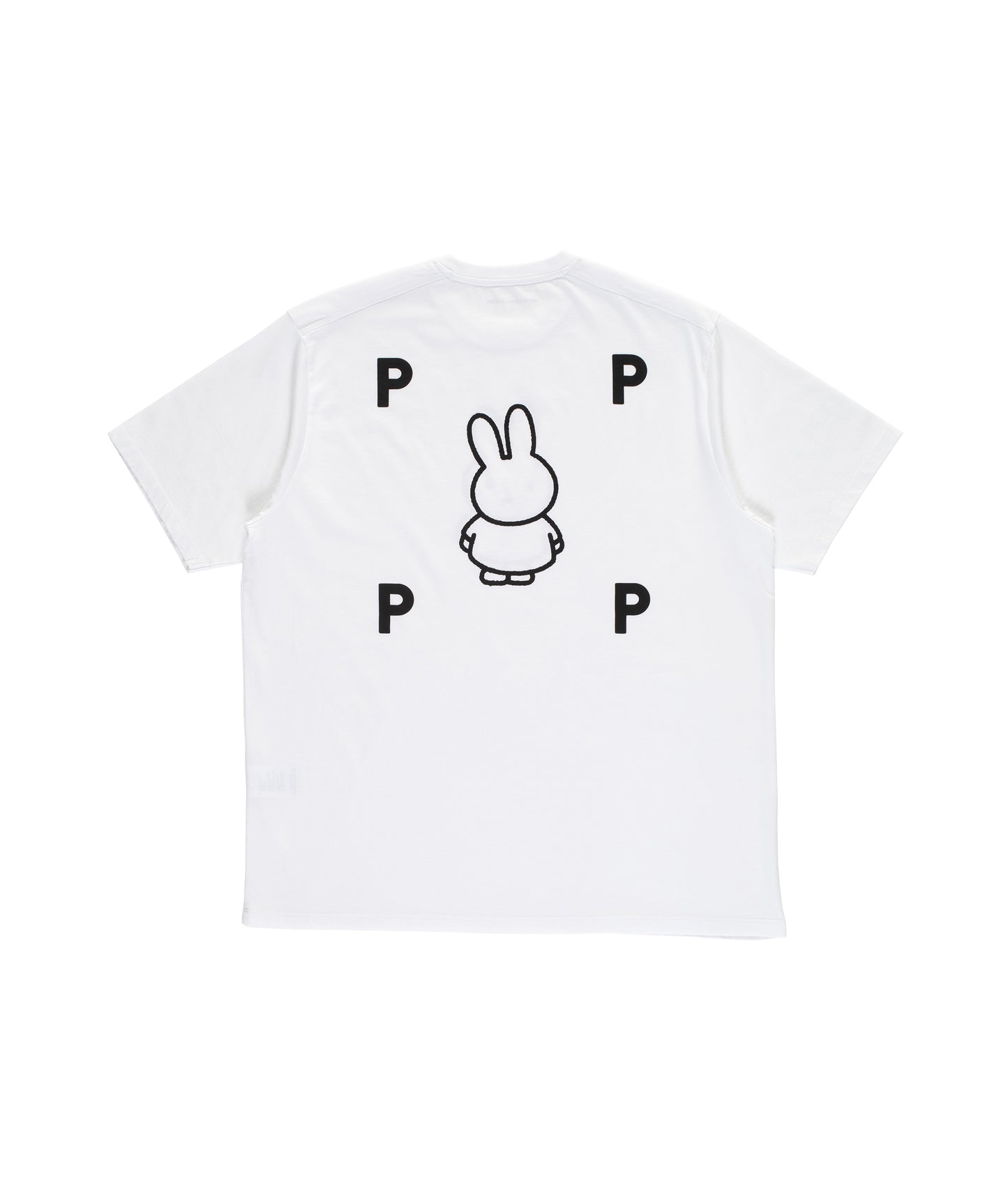 POP x Miffy FS BS Logo T-Shirt White