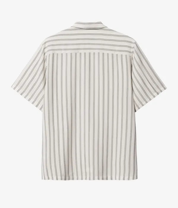 Carhartt WIP Reyes Stripe Shirt Wax/Black