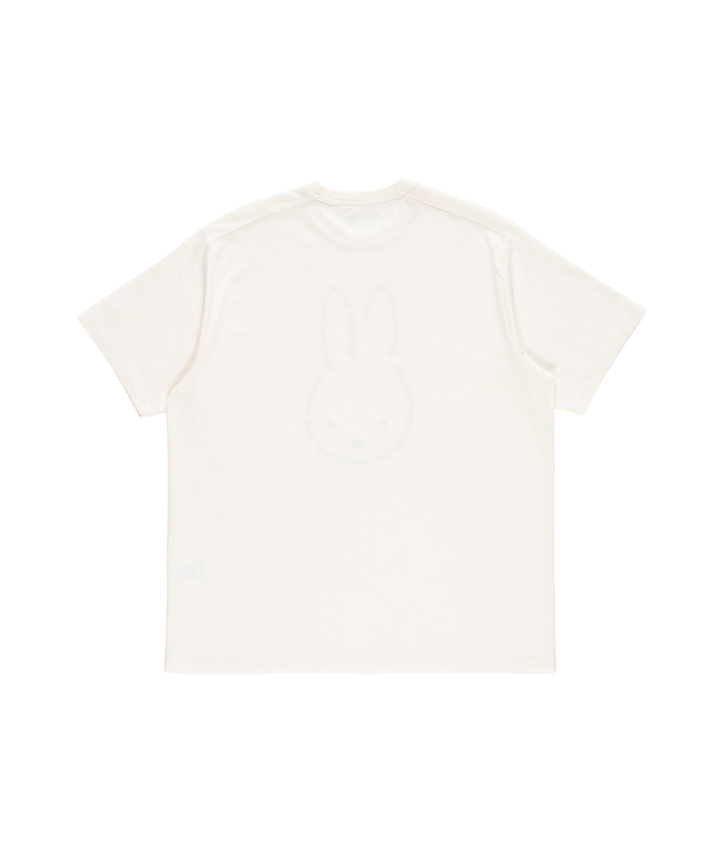 POP x Miffy Script T-Shirt Off White