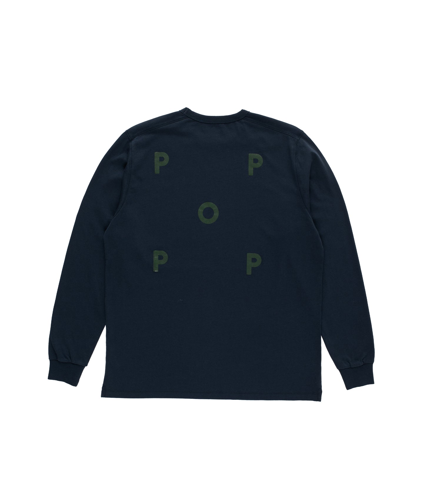 POP Logo Longsleeve T-Shirt Navy