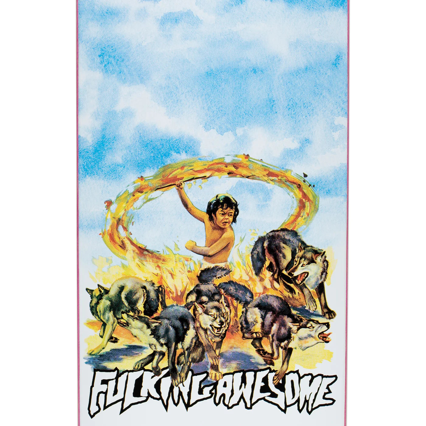 Fucking Awesome Louie Fire Child Skateboard Deck 8.25