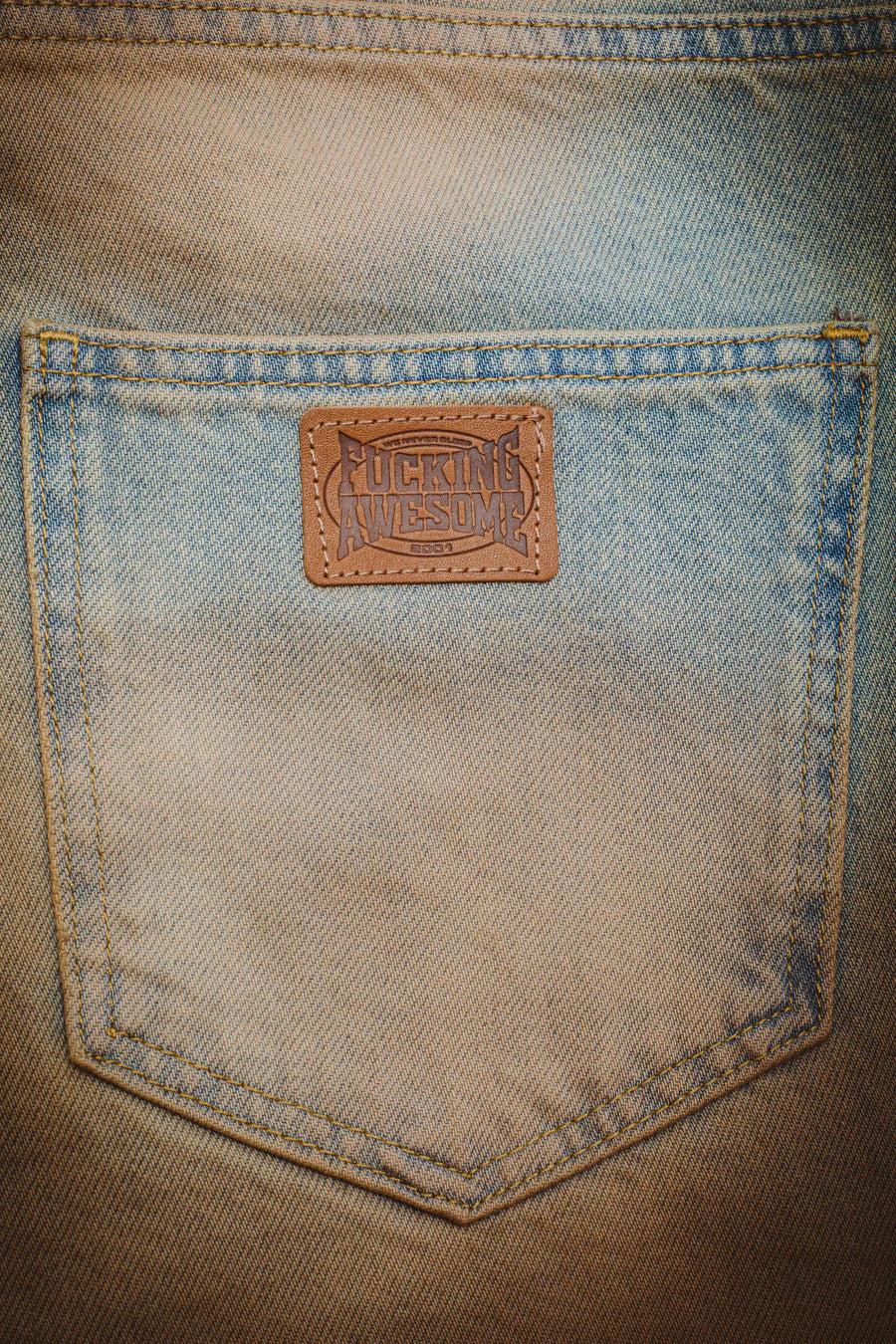 Facking Awesome Fecke Washed Jean Pant Washed Indigo