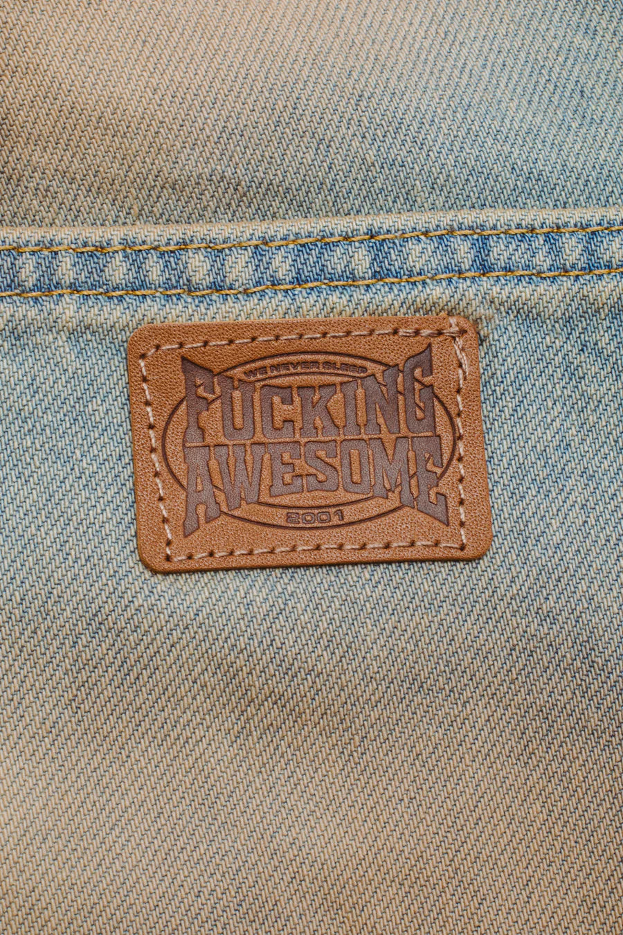 Facking Awesome Fecke Washed Jean Pant Washed Indigo