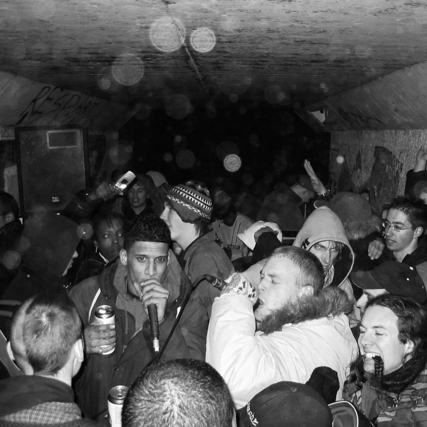 Sparky x Opgezwolle Tunnelvisie T-shirt White