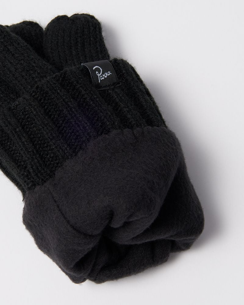 By Parra Maybe Knitted Gloves Black
