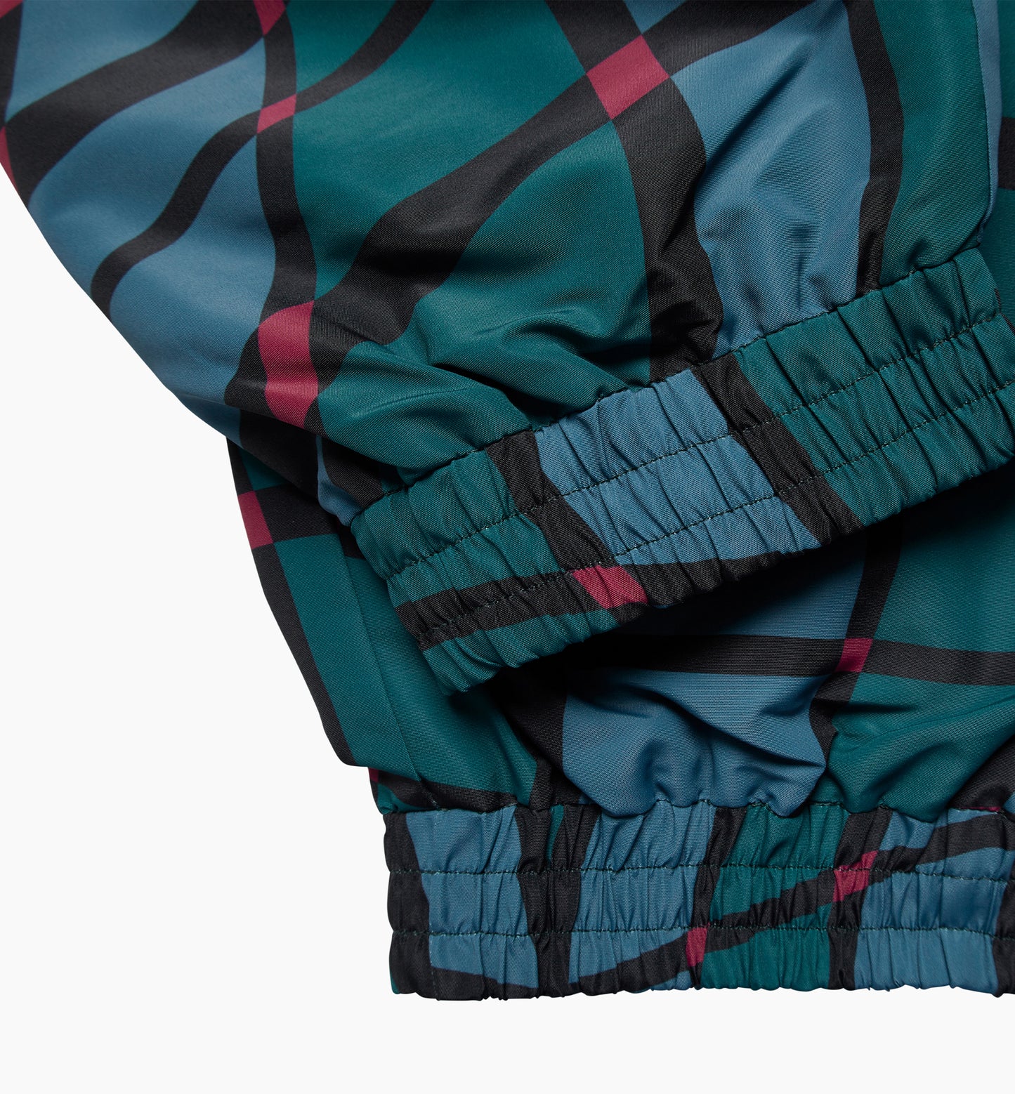 By Parra Squared Waves Pattern Track Pants Check