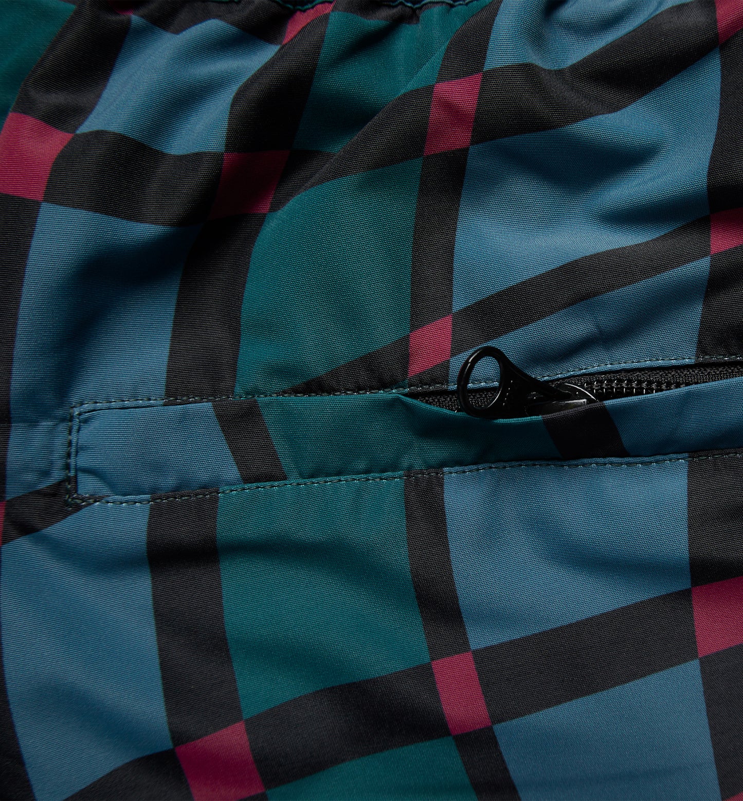 By Parra Squared Waves Pattern Track Pants Check