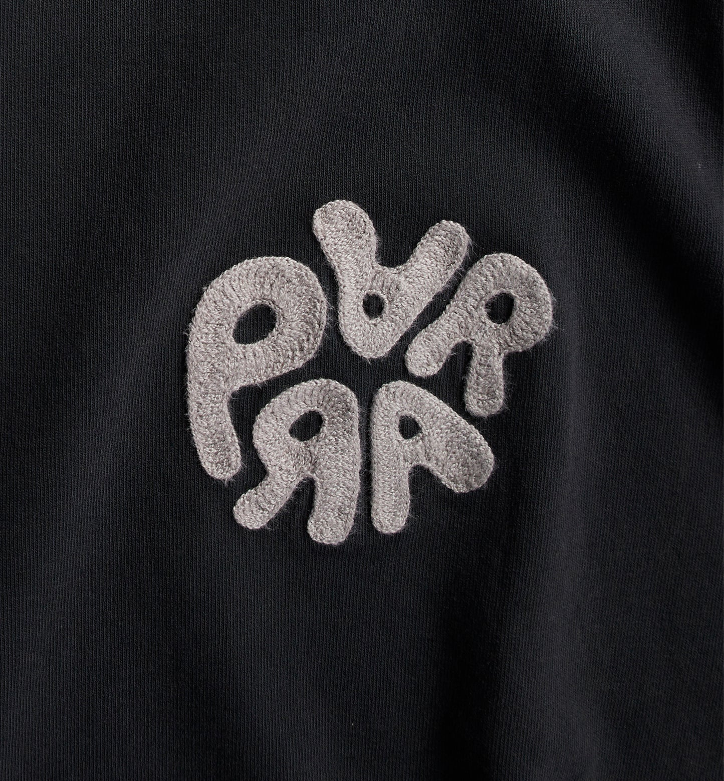 By Parra 1976 Logo T-Shirt Fadedblack