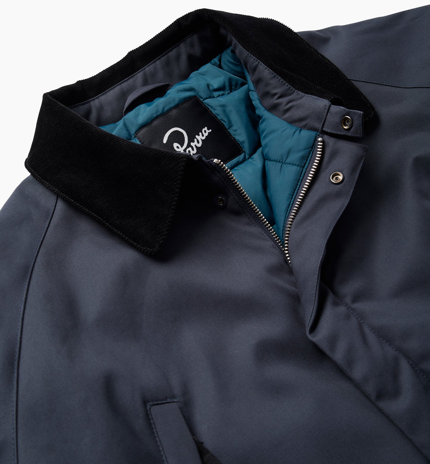 By Parra No Hunting Please Hunter Jacket Greyishblue