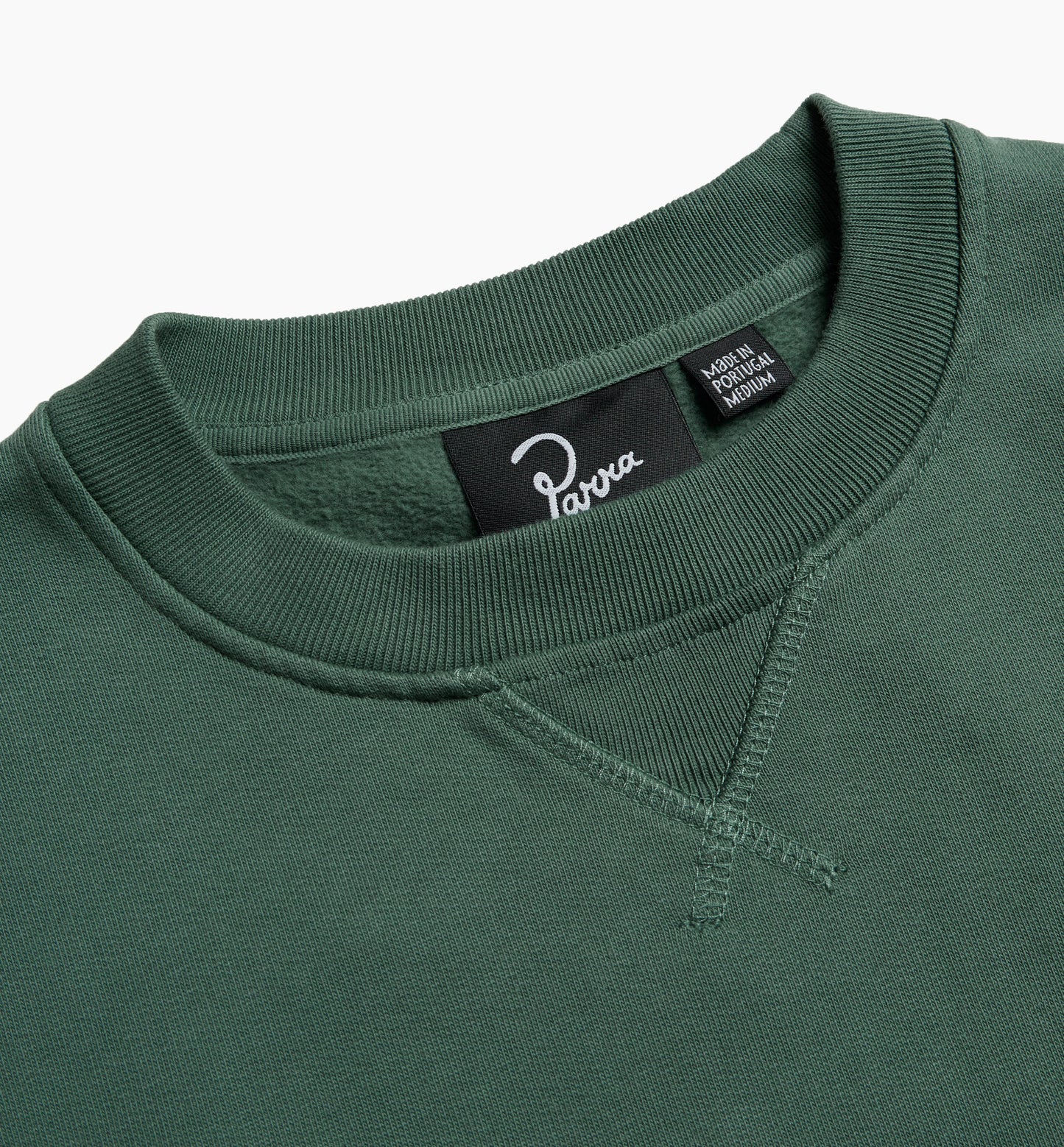 By Parra Snaked By A Horse Crewneck Sweater Pinegreen