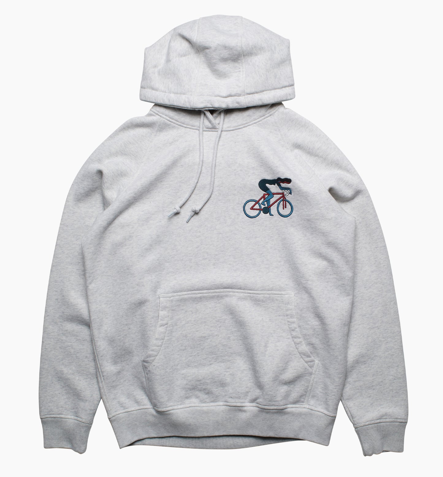 By Parra Cat Defense Hoodie Heathergrey