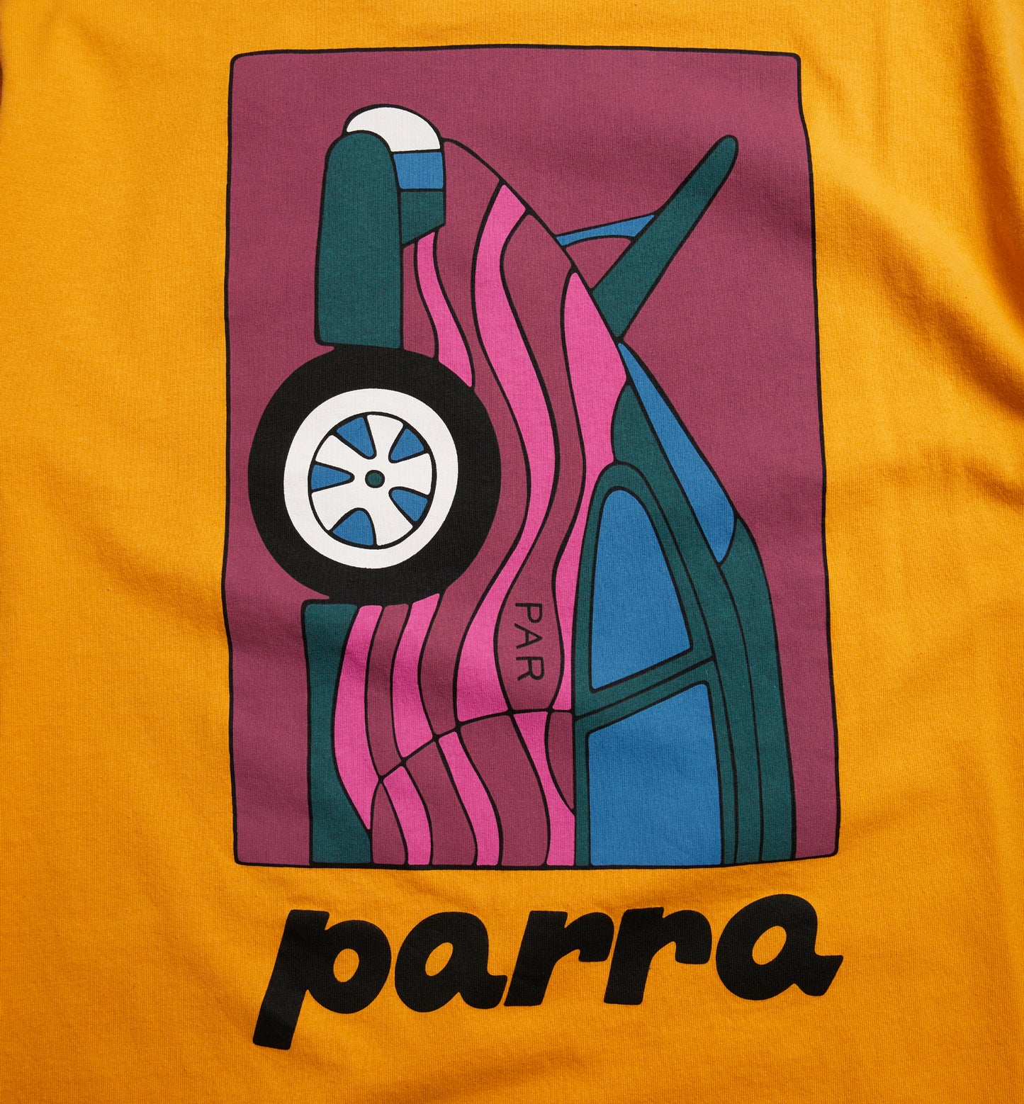 By Parra No Parking T-Shirt Burnedyellow
