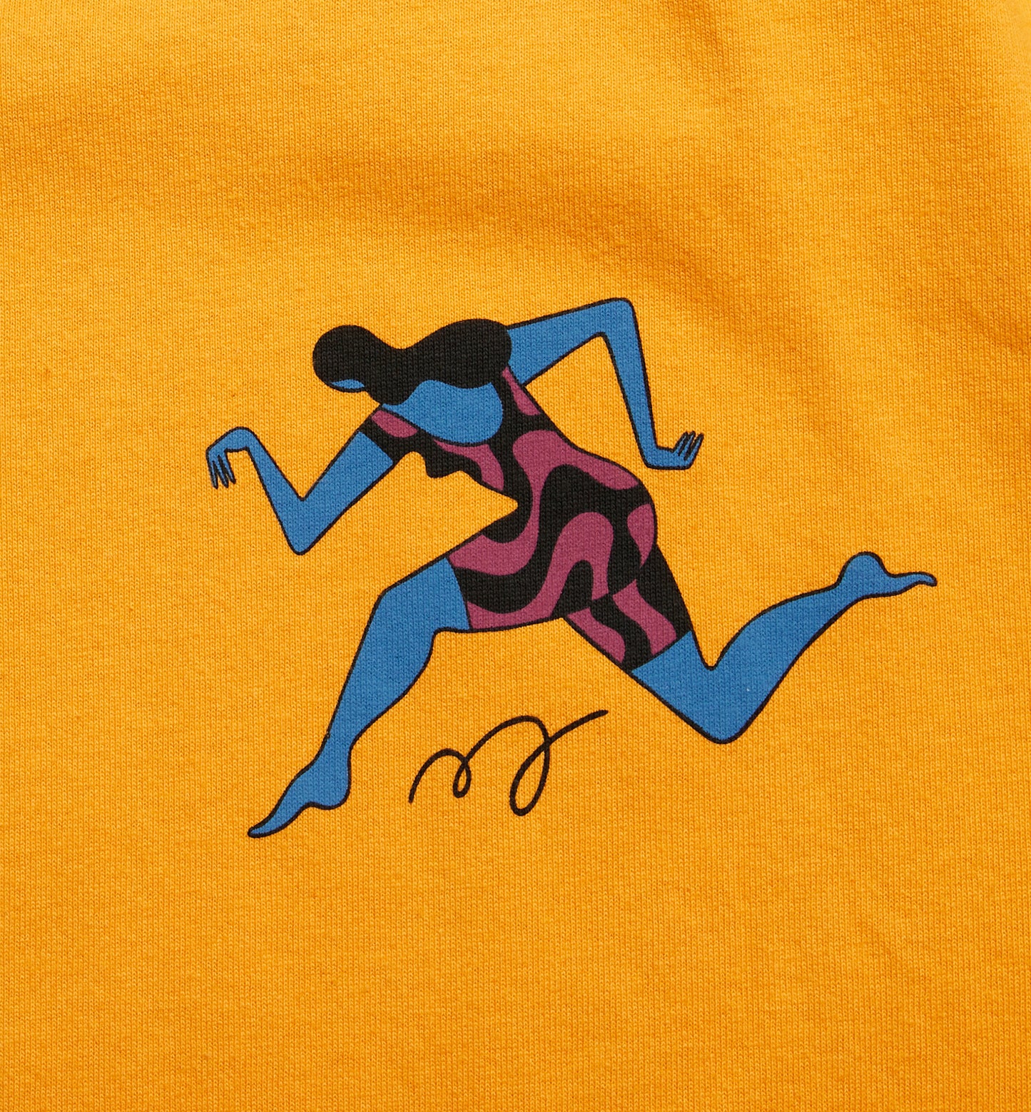 By Parra No Parking T-Shirt Burnedyellow