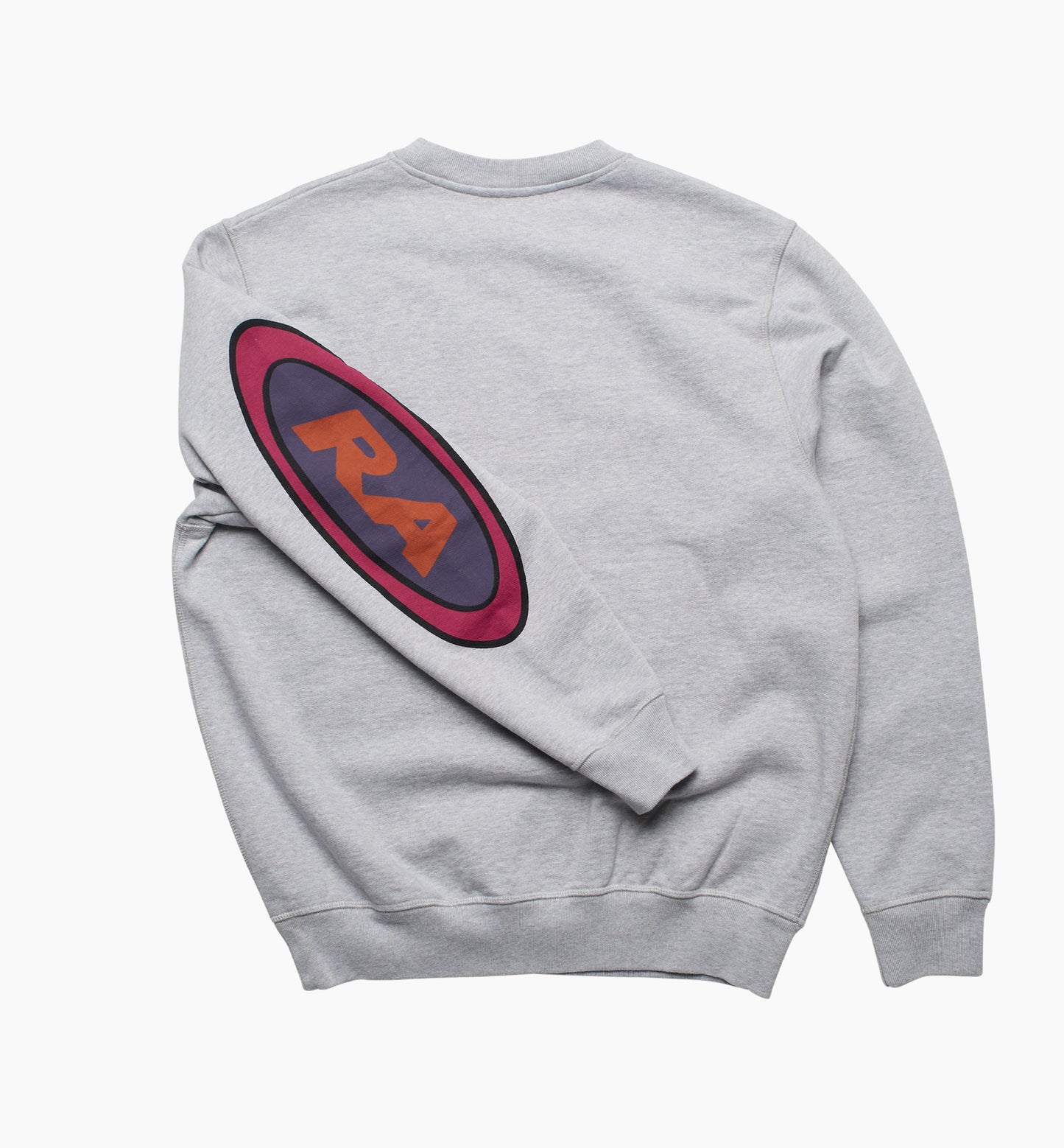 By Parra Loudness Crewneck Sweater Heathergrey