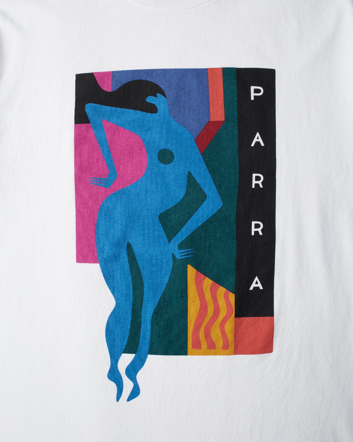 By Parra Beached And Blank T-shirt White