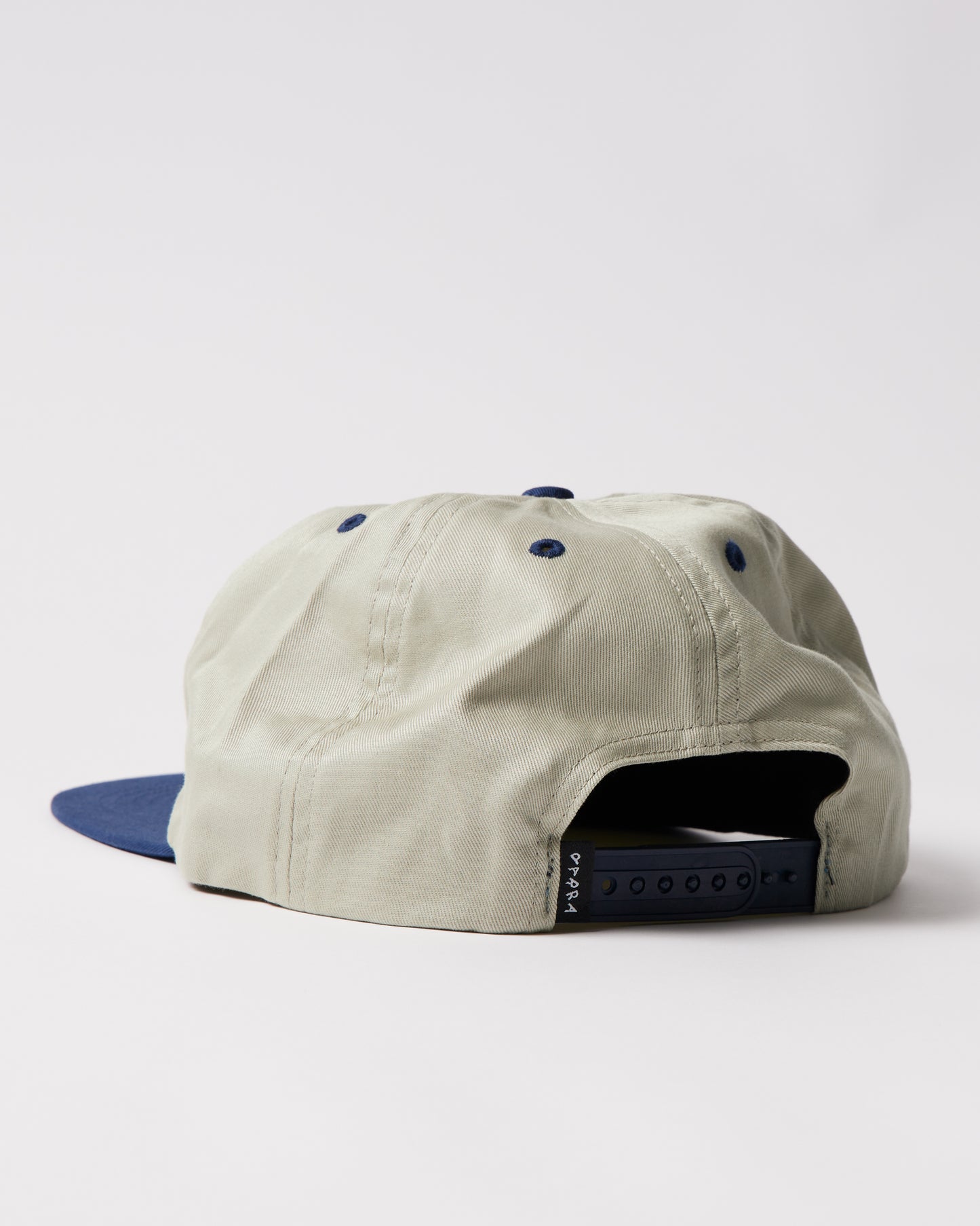 Parra Legs Logo 5 Panel Hat Off White