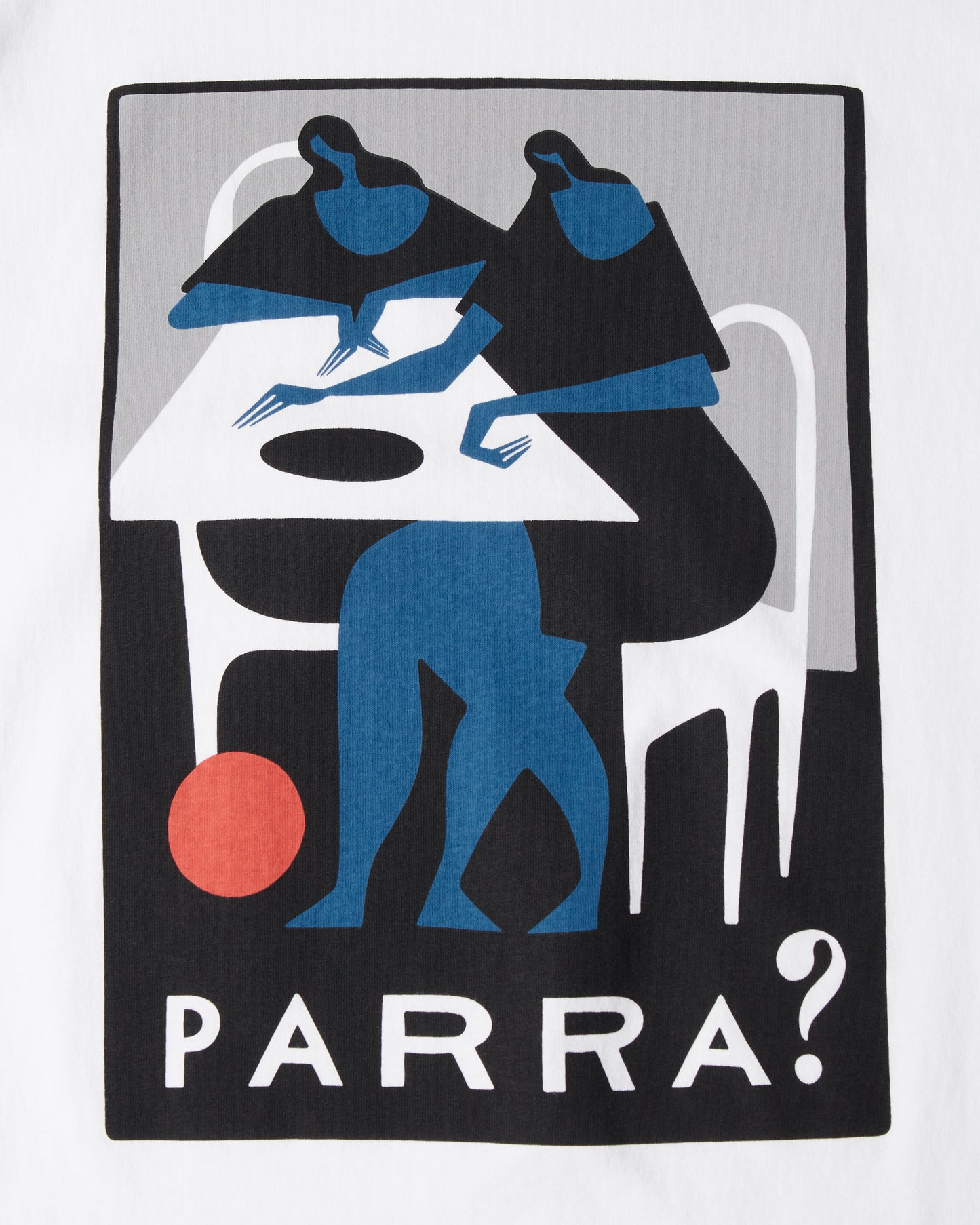 By Parra What Is This T-Shirt White