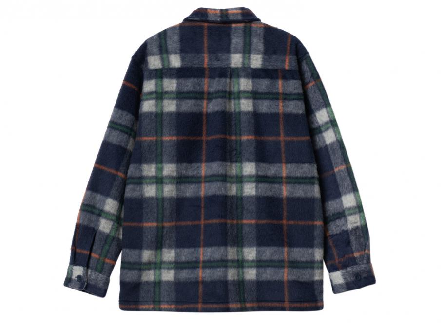Carhartt WIP Manning Shirt Jacket Manning Check, Enzian/Wax