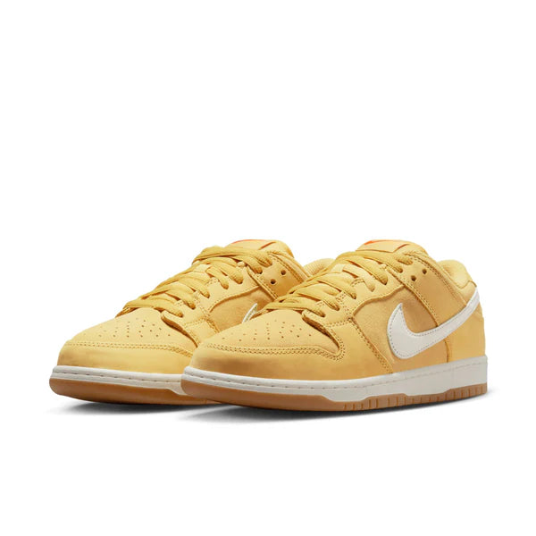 Nike SB Dunk Low Pro Saturn Gold/Sail-Saturn Gold-Solar Flare-Gum Lt Brown-Safety Orange