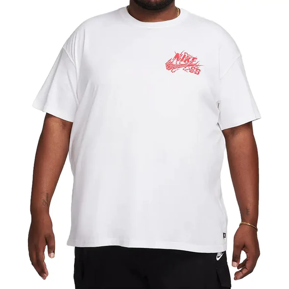 Nike SB M90 Dragon T-Shirt White/University Red
