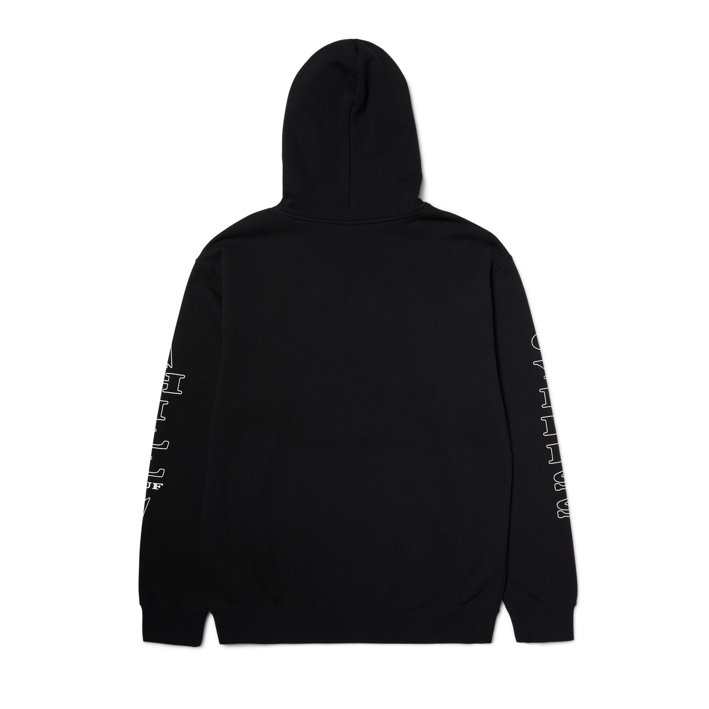HUF X Cypress Hill Blunted Compass Hooded Sweater Black