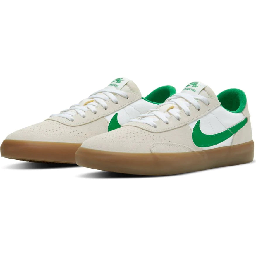 Nike SB Heritage Vulc Summit White/Lucky Green/White