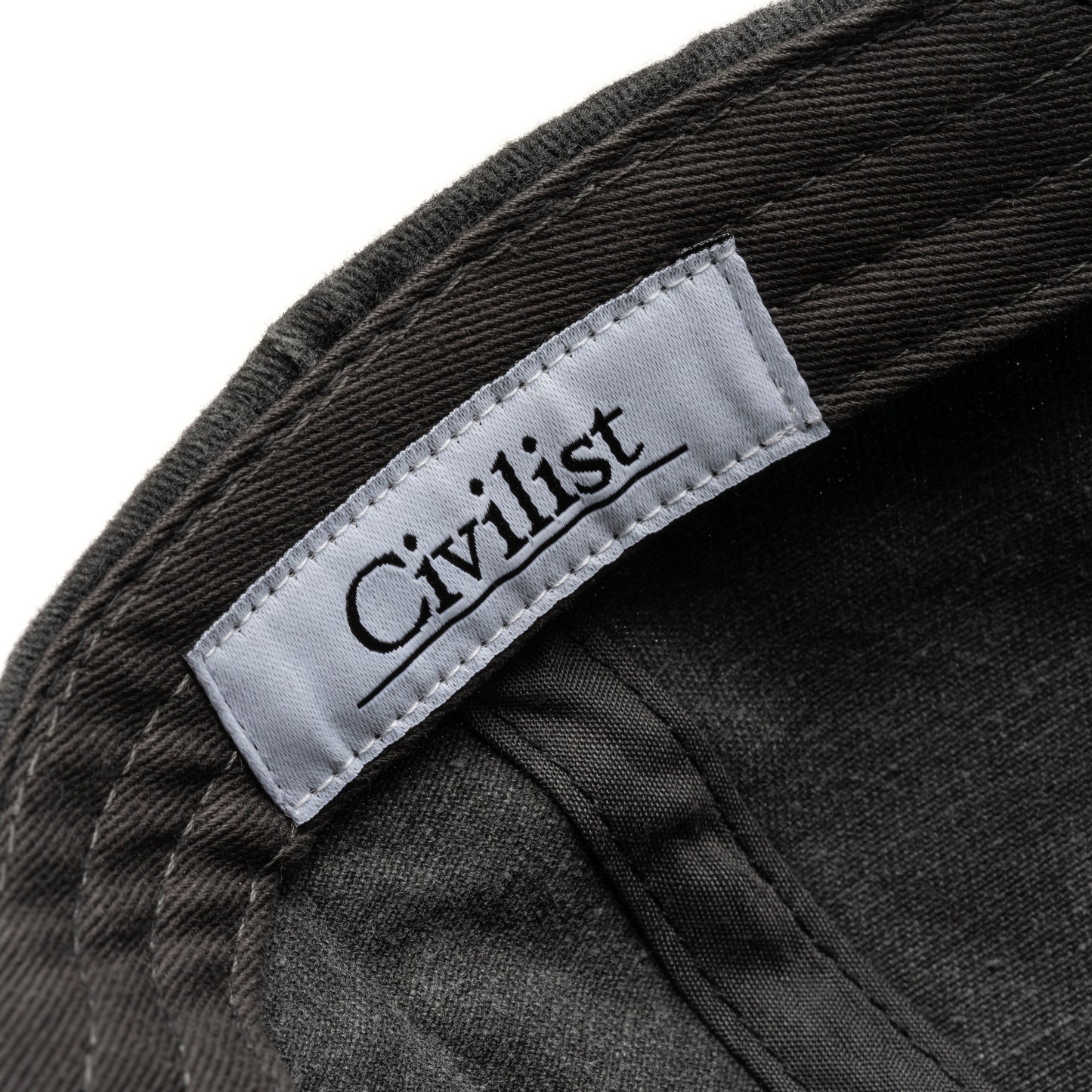 Civilist Big Fun Dad Hat Washed Black