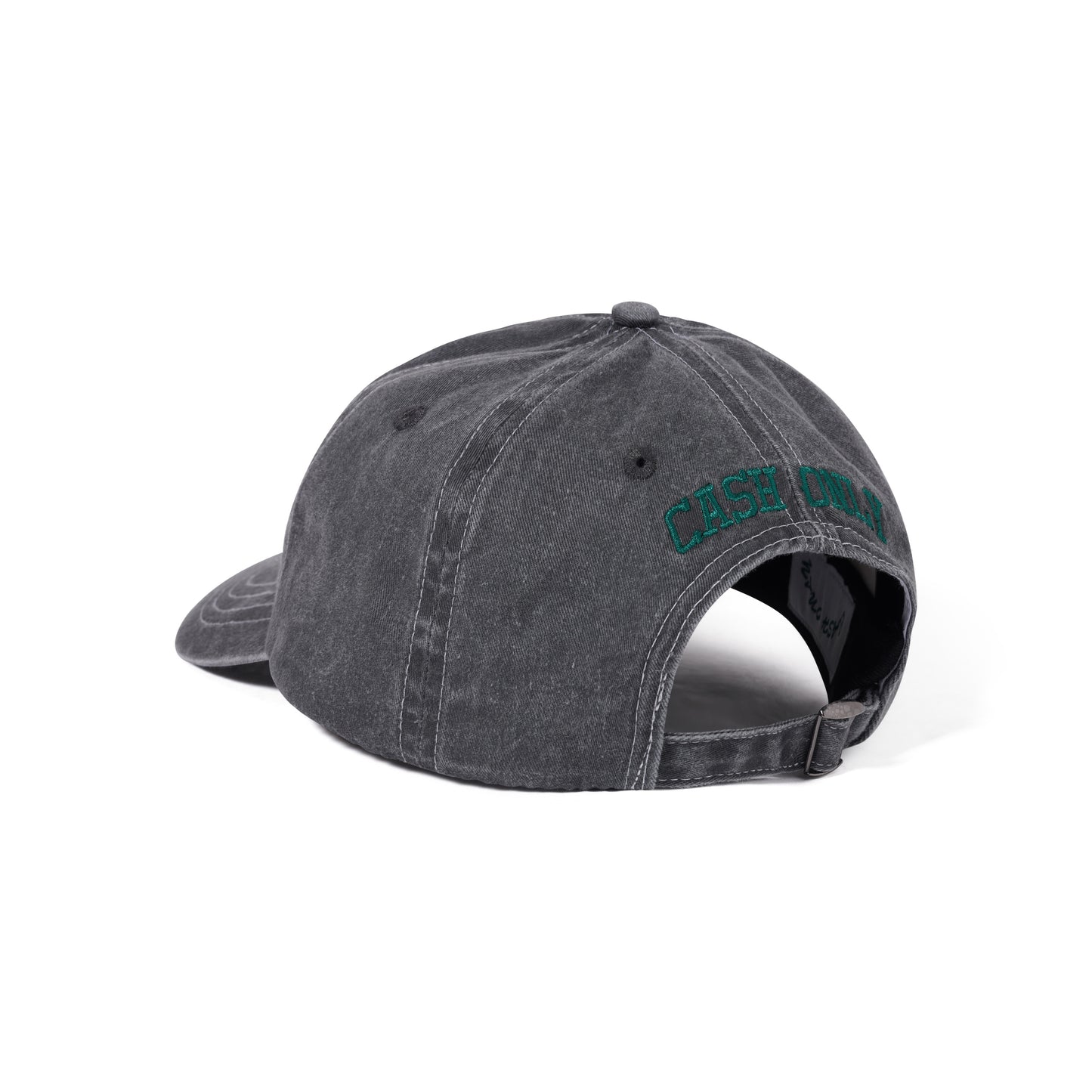 Cash Only Campus 6 Panel Cap Black