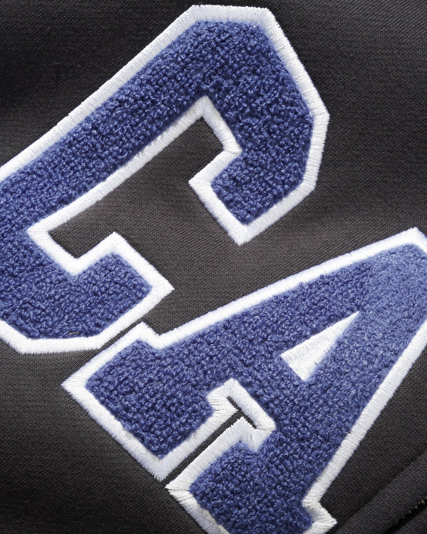 Cash Only Campus Zip-Thru Hooded Sweater Black