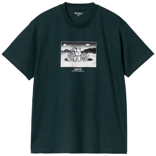 Carhartt WIP Think Tank T-Shirt Duck Blue