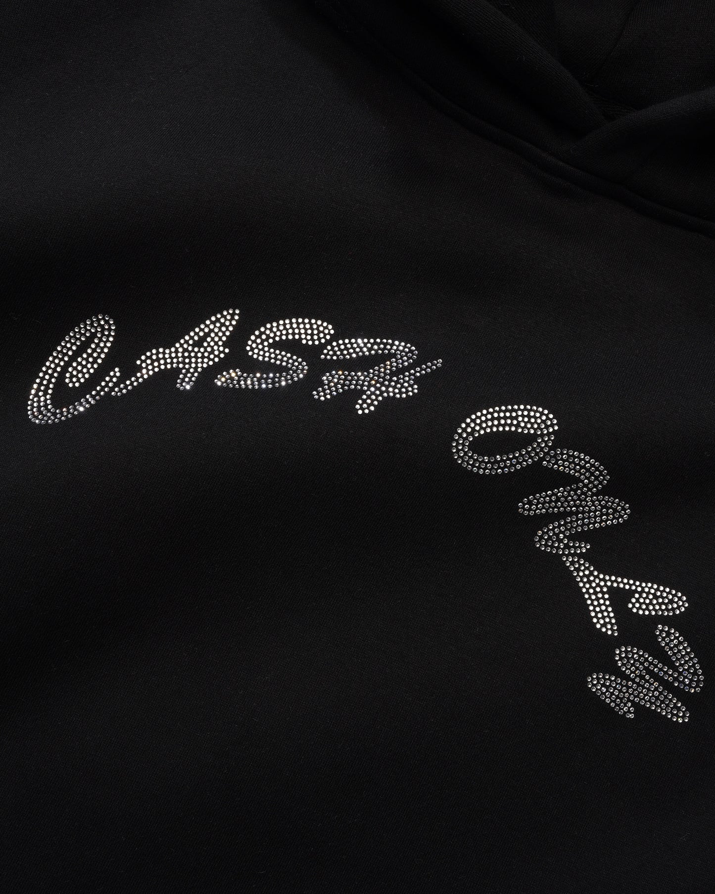 Cash Only Diamente Pullover Hoodie Black