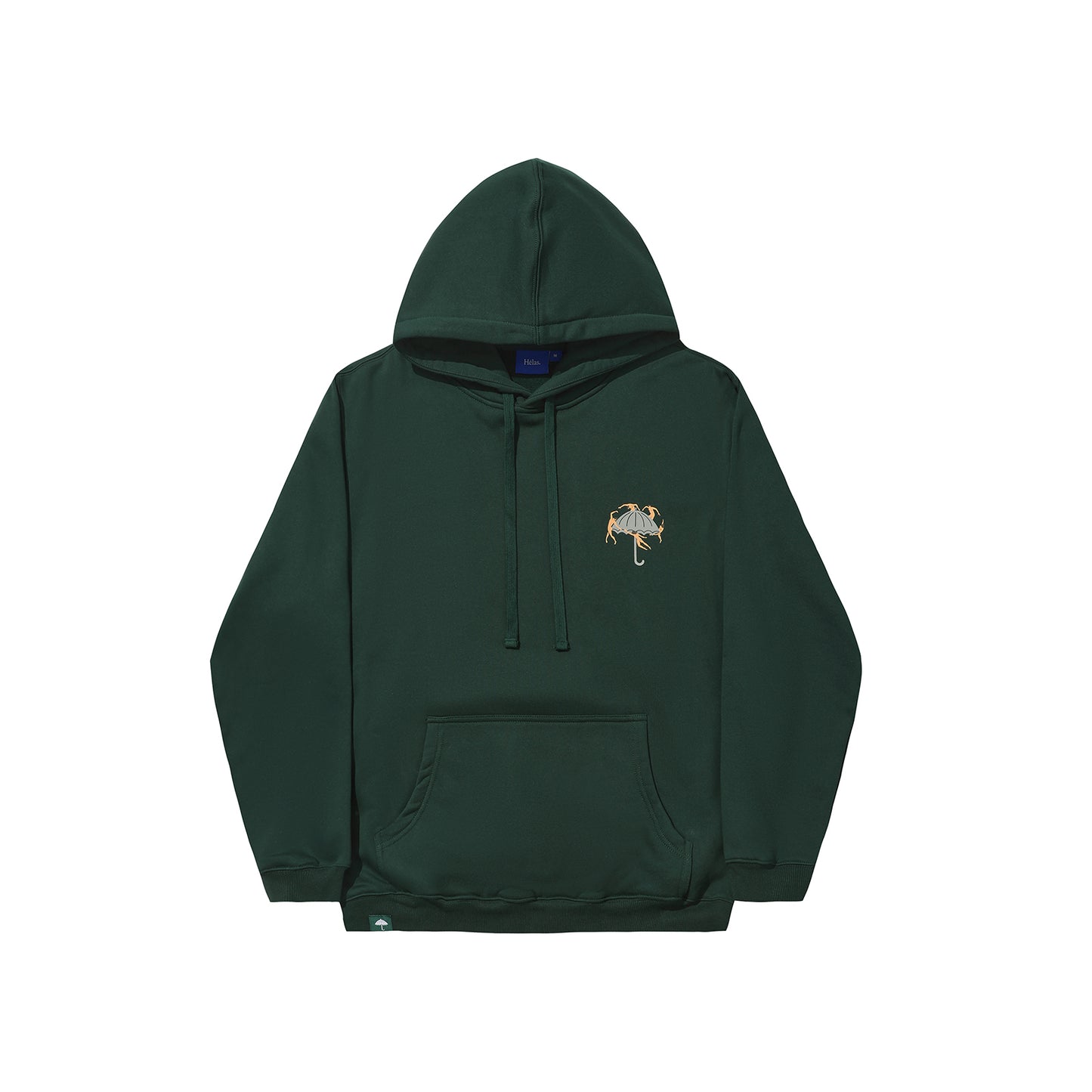 Helas Dancing Hooded Sweater Forrest Green