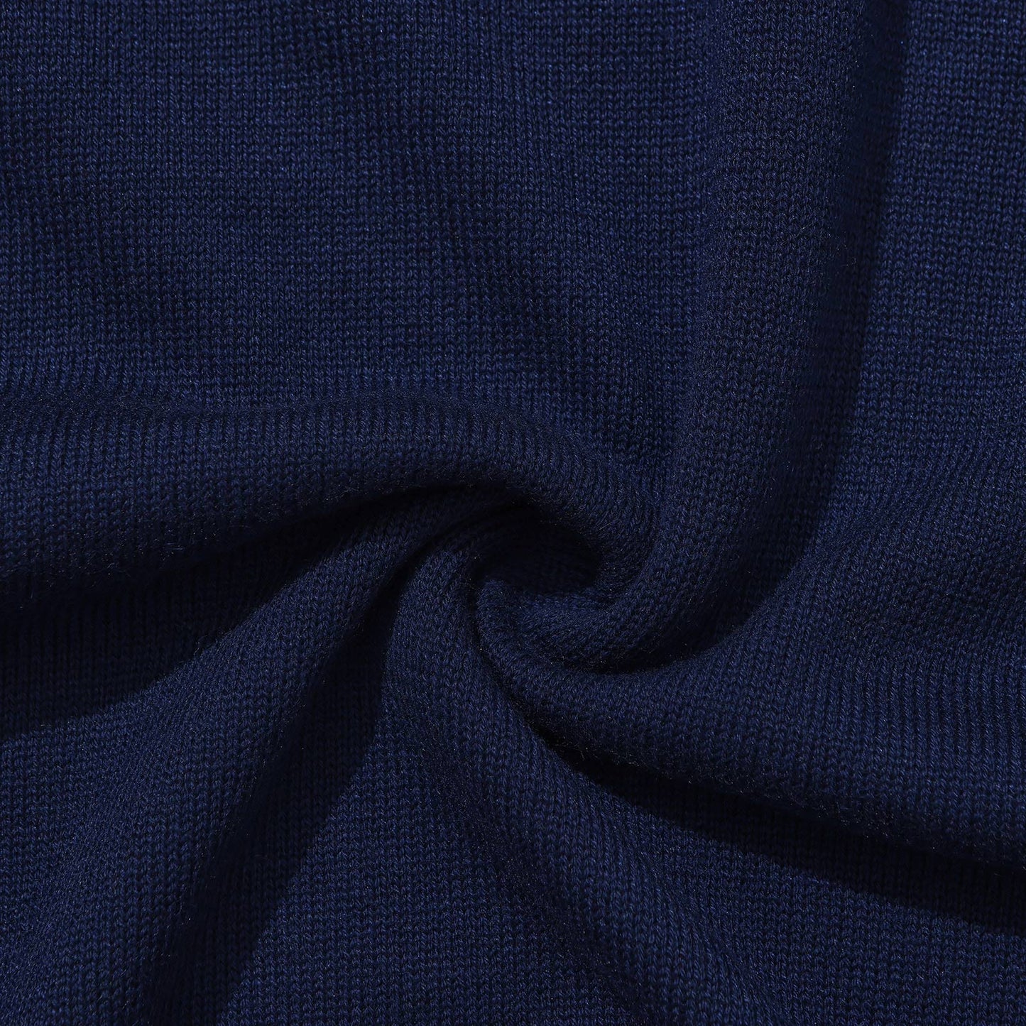 Helas Horses Crewneck Knit Sweater Navy