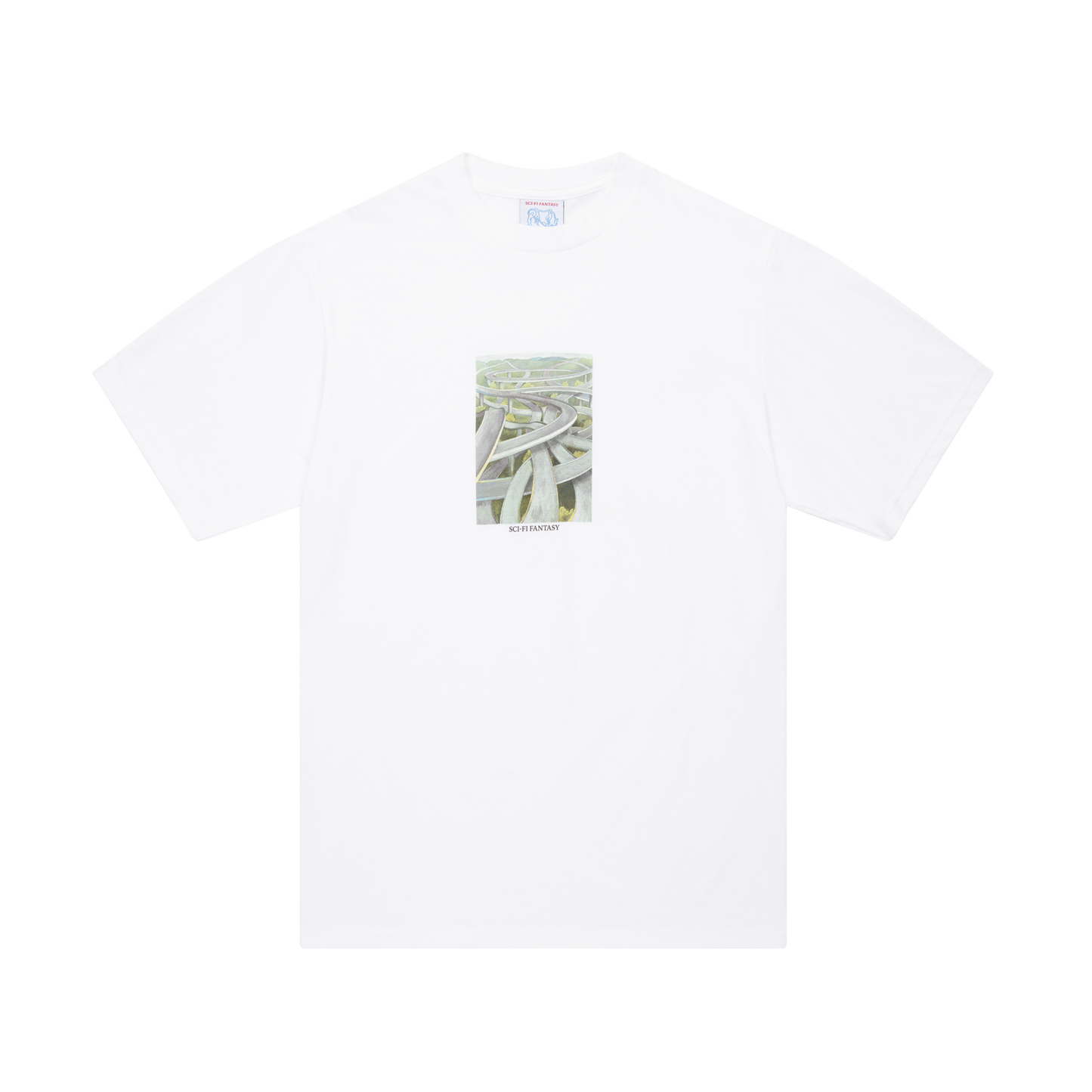 Sci-Fi Freeway T-Shirt White