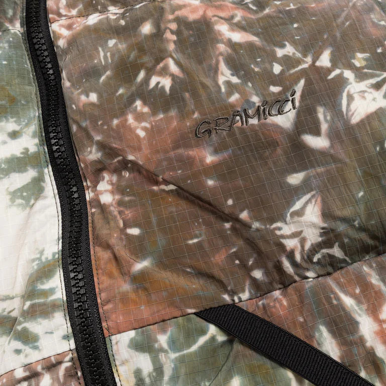Gramicci Down Puffer Vest Tie Dye