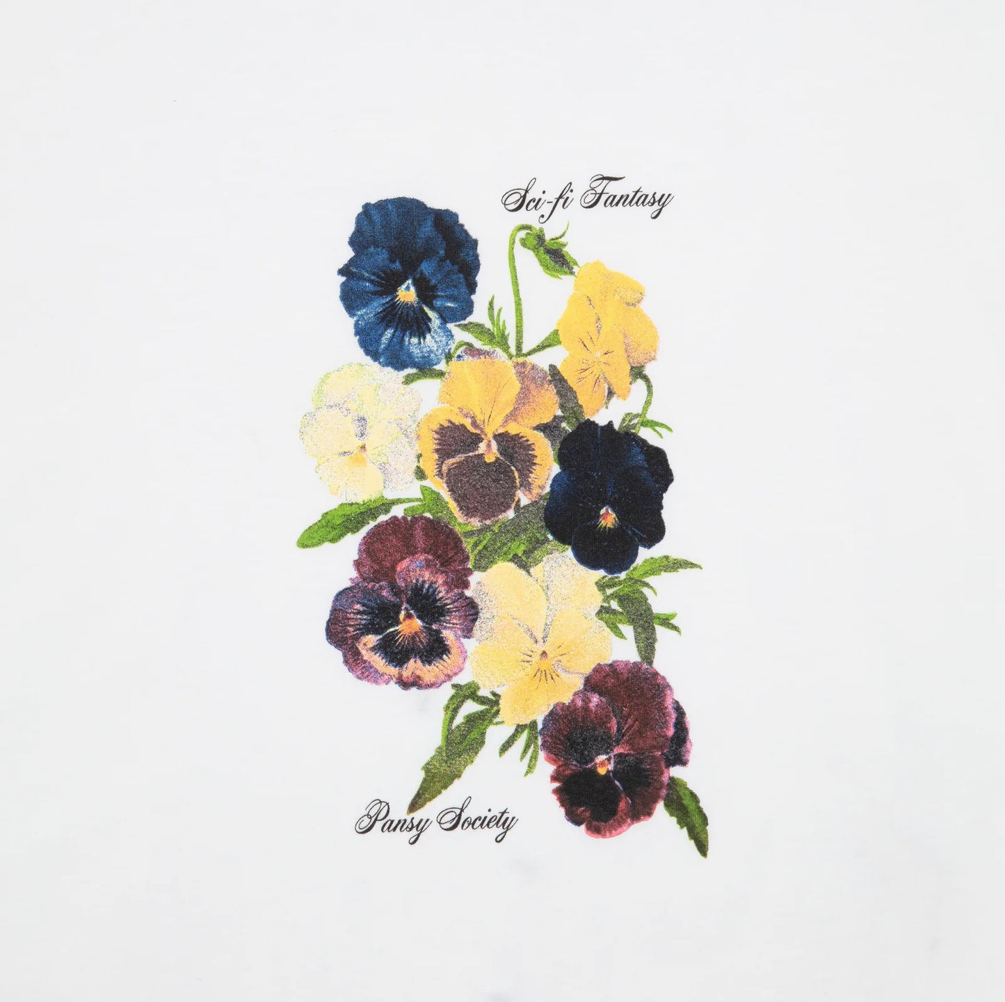 Sci-Fi Pansy Society T-Shirt White