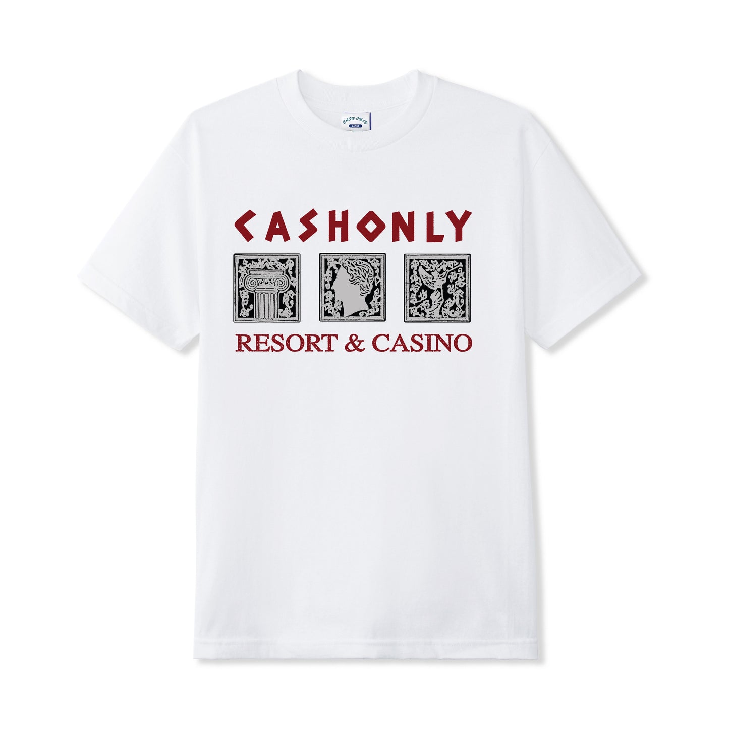 Cash Only High Rollers T-Shirt White