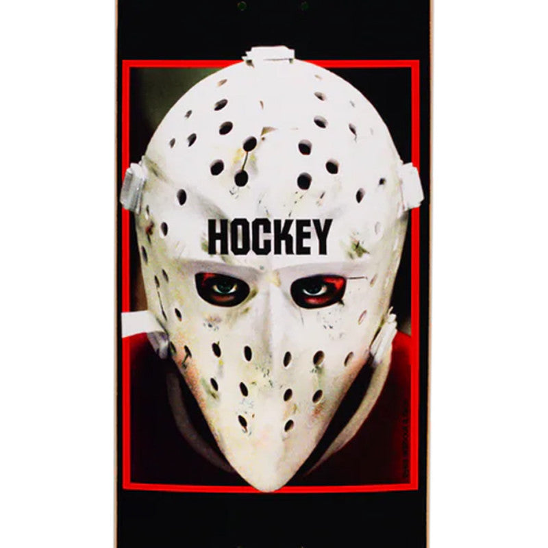 Hockey War On Ice Skateboard Deck Black -Shape 2- 8.25