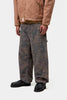 Carhartt WIP Single Knee Pant Camo Combi Green/Graphite Garment Dyed